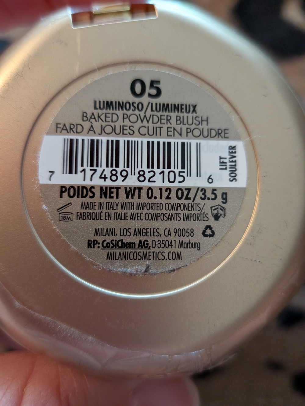 Milani Baked Blush – NEW LUMINOSO - Picture 3 of 8